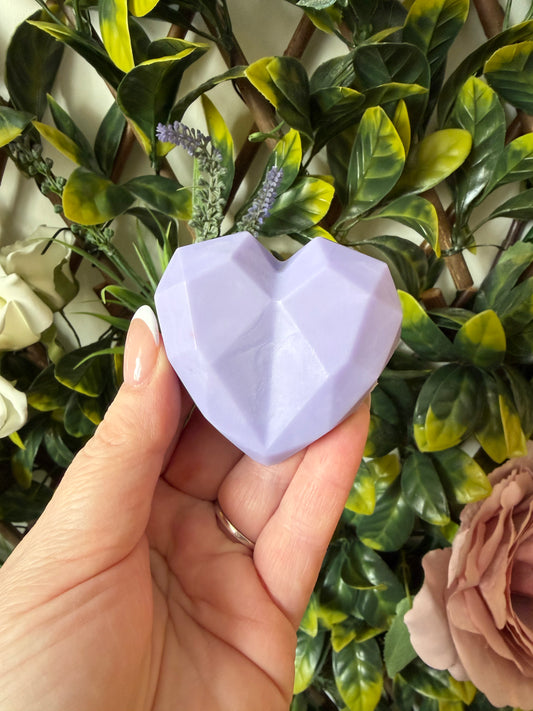 LOVELY LAVENDER HEART